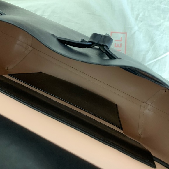 Mansur Gavriel Lady Bag (Black/Rosa) - Picture 15 of 16